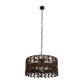 GLOBOSTAR® VERA 999-0069 Boho Κρεμαστό Φωτιστικό Οροφής με Ντουί 1 x E27 AC 220-240V IP20 - Καφέ - Μ50 x Π50 x Υ25cm GLOBOSTAR® VERA 999-0069 Boho Κρεμαστό Φωτιστικό Οροφής με Ντουί 1 x E27 AC 220-240V IP20 - Καφέ - Μ50 x Π50 x Υ25cm
