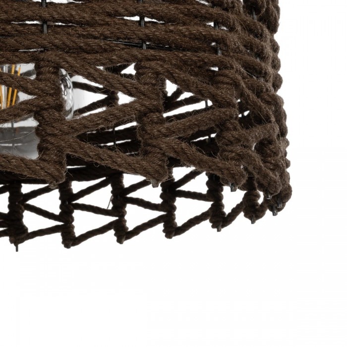 GLOBOSTAR® VERA 999-0069 Boho Κρεμαστό Φωτιστικό Οροφής με Ντουί 1 x E27 AC 220-240V IP20 - Καφέ - Μ50 x Π50 x Υ25cm GLOBOSTAR® VERA 999-0069 Boho Κρεμαστό Φωτιστικό Οροφής με Ντουί 1 x E27 AC 220-240V IP20 - Καφέ - Μ50 x Π50 x Υ25cm
