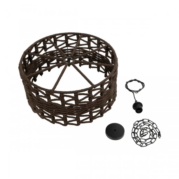 GLOBOSTAR® VERA 999-0069 Boho Κρεμαστό Φωτιστικό Οροφής με Ντουί 1 x E27 AC 220-240V IP20 - Καφέ - Μ50 x Π50 x Υ25cm GLOBOSTAR® VERA 999-0069 Boho Κρεμαστό Φωτιστικό Οροφής με Ντουί 1 x E27 AC 220-240V IP20 - Καφέ - Μ50 x Π50 x Υ25cm
