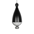 GLOBOSTAR® SOBRINO 999-0110 Vintage Κρεμαστό Φωτιστικό Οροφής με Ντουί 1 x E27 AC 220-240V IP20 - Μαύρο - Μ26 x Π26 x Υ70cm GLOBOSTAR® SOBRINO 999-0110 Vintage Κρεμαστό Φωτιστικό Οροφής με Ντουί 1 x E27 AC 220-240V IP20 - Μαύρο - Μ26 x Π26 x Υ70cm