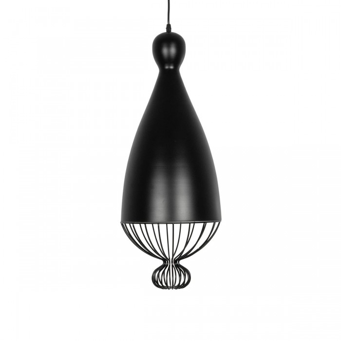 GLOBOSTAR® SOBRINO 999-0110 Vintage Κρεμαστό Φωτιστικό Οροφής με Ντουί 1 x E27 AC 220-240V IP20 - Μαύρο - Μ26 x Π26 x Υ70cm GLOBOSTAR® SOBRINO 999-0110 Vintage Κρεμαστό Φωτιστικό Οροφής με Ντουί 1 x E27 AC 220-240V IP20 - Μαύρο - Μ26 x Π26 x Υ70cm
