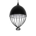 GLOBOSTAR® SOBRINO 999-0111 Vintage Κρεμαστό Φωτιστικό Οροφής με Ντουί 1 x E27 AC 220-240V IP20 - Μαύρο - Μ28 x Π28 x Υ47cm GLOBOSTAR® SOBRINO 999-0111 Vintage Κρεμαστό Φωτιστικό Οροφής με Ντουί 1 x E27 AC 220-240V IP20 - Μαύρο - Μ28 x Π28 x Υ47cm