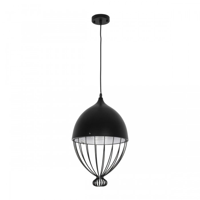 GLOBOSTAR® SOBRINO 999-0111 Vintage Κρεμαστό Φωτιστικό Οροφής με Ντουί 1 x E27 AC 220-240V IP20 - Μαύρο - Μ28 x Π28 x Υ47cm GLOBOSTAR® SOBRINO 999-0111 Vintage Κρεμαστό Φωτιστικό Οροφής με Ντουί 1 x E27 AC 220-240V IP20 - Μαύρο - Μ28 x Π28 x Υ47cm