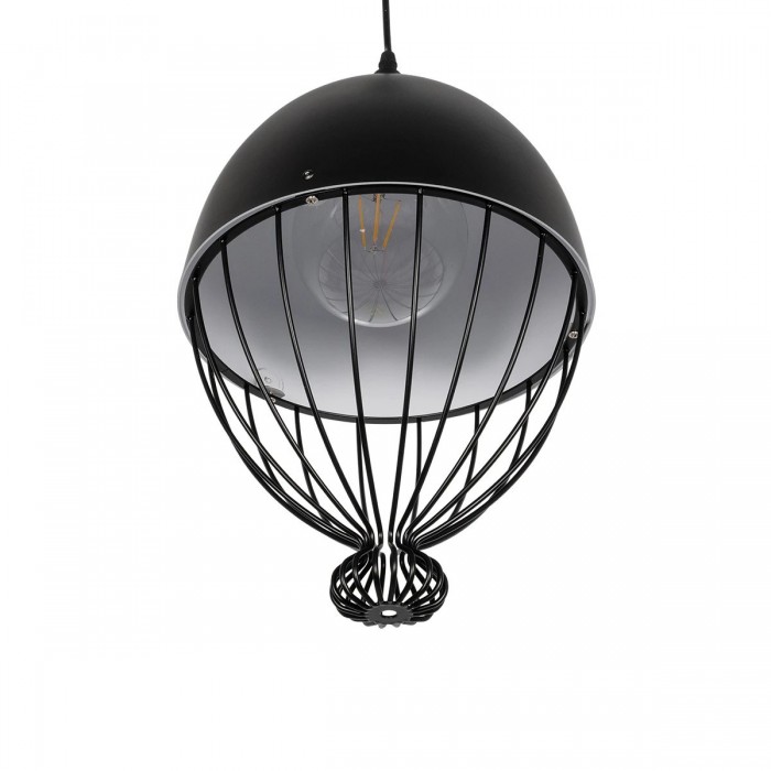 GLOBOSTAR® SOBRINO 999-0111 Vintage Κρεμαστό Φωτιστικό Οροφής με Ντουί 1 x E27 AC 220-240V IP20 - Μαύρο - Μ28 x Π28 x Υ47cm GLOBOSTAR® SOBRINO 999-0111 Vintage Κρεμαστό Φωτιστικό Οροφής με Ντουί 1 x E27 AC 220-240V IP20 - Μαύρο - Μ28 x Π28 x Υ47cm