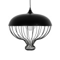 GLOBOSTAR® SOBRINO 999-0112 Vintage Κρεμαστό Φωτιστικό Οροφής με Ντουί 1 x E27 AC 220-240V IP20 - Μαύρο - Μ45 x Π45 x Υ45cm GLOBOSTAR® SOBRINO 999-0112 Vintage Κρεμαστό Φωτιστικό Οροφής με Ντουί 1 x E27 AC 220-240V IP20 - Μαύρο - Μ45 x Π45 x Υ45cm