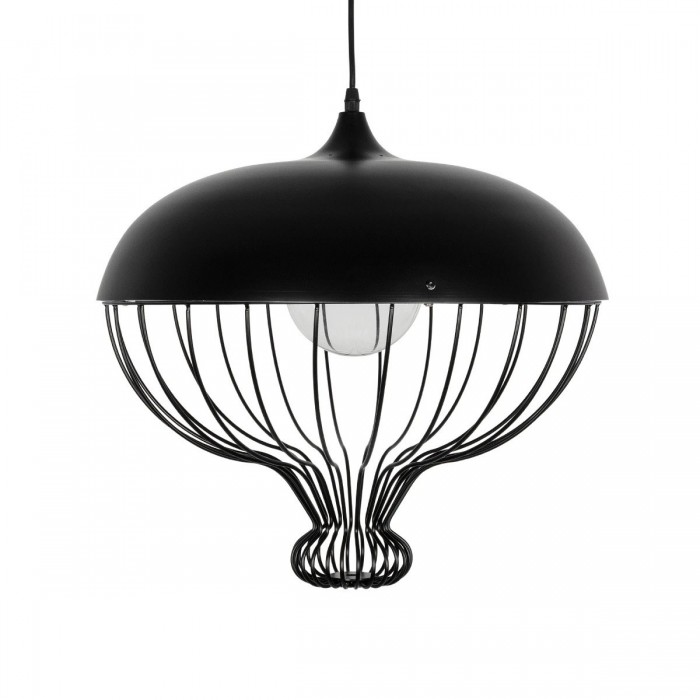 GLOBOSTAR® SOBRINO 999-0112 Vintage Κρεμαστό Φωτιστικό Οροφής με Ντουί 1 x E27 AC 220-240V IP20 - Μαύρο - Μ45 x Π45 x Υ45cm GLOBOSTAR® SOBRINO 999-0112 Vintage Κρεμαστό Φωτιστικό Οροφής με Ντουί 1 x E27 AC 220-240V IP20 - Μαύρο - Μ45 x Π45 x Υ45cm