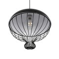 GLOBOSTAR® SOBRINO 999-0112 Vintage Κρεμαστό Φωτιστικό Οροφής με Ντουί 1 x E27 AC 220-240V IP20 - Μαύρο - Μ45 x Π45 x Υ45cm GLOBOSTAR® SOBRINO 999-0112 Vintage Κρεμαστό Φωτιστικό Οροφής με Ντουί 1 x E27 AC 220-240V IP20 - Μαύρο - Μ45 x Π45 x Υ45cm
