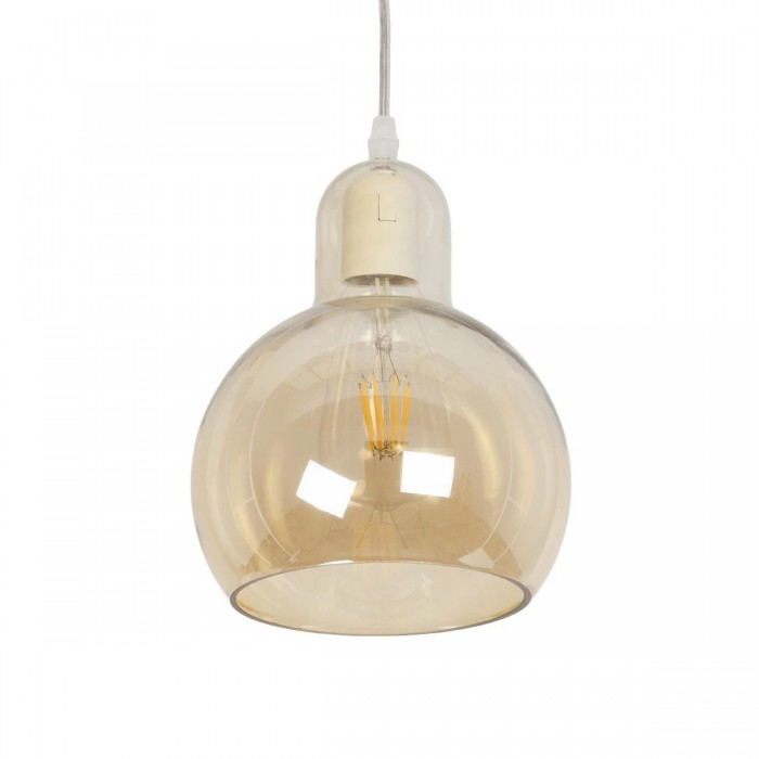 GLOBOSTAR® LUCREZIA 999-0143 Μοντέρνο Κρεμαστό Φωτιστικό Οροφής με Ντουί 1 x E27 AC 220-240V IP20 - Μελί - Μ18 x Π18 x Υ24cm GLOBOSTAR® LUCREZIA 999-0143 Μοντέρνο Κρεμαστό Φωτιστικό Οροφής με Ντουί 1 x E27 AC 220-240V IP20 - Μελί - Μ18 x Π18 x Υ24cm