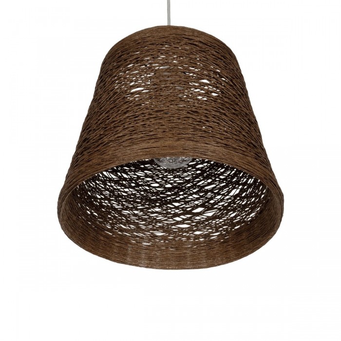 GLOBOSTAR® PLAYROOM 999-0145 Vintage Κρεμαστό Φωτιστικό Οροφής με Ντουί 1 x E27 AC 220-240V IP20 - Καφέ - Μ30 x Π30 x Υ30cm GLOBOSTAR® PLAYROOM 999-0145 Vintage Κρεμαστό Φωτιστικό Οροφής με Ντουί 1 x E27 AC 220-240V IP20 - Καφέ - Μ30 x Π30 x Υ30cm
