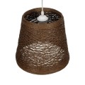 GLOBOSTAR® PLAYROOM 999-0145 Vintage Κρεμαστό Φωτιστικό Οροφής με Ντουί 1 x E27 AC 220-240V IP20 - Καφέ - Μ30 x Π30 x Υ30cm GLOBOSTAR® PLAYROOM 999-0145 Vintage Κρεμαστό Φωτιστικό Οροφής με Ντουί 1 x E27 AC 220-240V IP20 - Καφέ - Μ30 x Π30 x Υ30cm