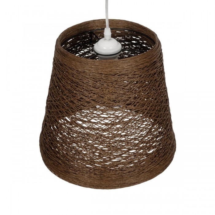 GLOBOSTAR® PLAYROOM 999-0145 Vintage Κρεμαστό Φωτιστικό Οροφής με Ντουί 1 x E27 AC 220-240V IP20 - Καφέ - Μ30 x Π30 x Υ30cm GLOBOSTAR® PLAYROOM 999-0145 Vintage Κρεμαστό Φωτιστικό Οροφής με Ντουί 1 x E27 AC 220-240V IP20 - Καφέ - Μ30 x Π30 x Υ30cm