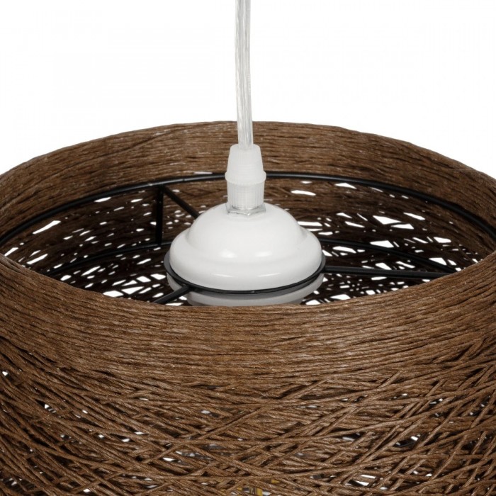 GLOBOSTAR® PLAYROOM 999-0145 Vintage Κρεμαστό Φωτιστικό Οροφής με Ντουί 1 x E27 AC 220-240V IP20 - Καφέ - Μ30 x Π30 x Υ30cm GLOBOSTAR® PLAYROOM 999-0145 Vintage Κρεμαστό Φωτιστικό Οροφής με Ντουί 1 x E27 AC 220-240V IP20 - Καφέ - Μ30 x Π30 x Υ30cm