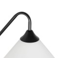 GLOBOSTAR® ALESSIA 999-0177 Μοντέρνο Φωτιστικό Τοίχου - Απλίκα με Ντουί 1 x E27 AC 220-240V IP20 - Μπεζ & Μαύρο - Μ18 x Π26 x Υ29cm