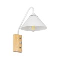 GLOBOSTAR® ALESSIA 999-0178 Μοντέρνο Φωτιστικό Τοίχου - Απλίκα με Ντουί 1 x E27 AC 220-240V IP20 - Μπεζ & Λευκό - Μ18 x Π26 x Υ29cm GLOBOSTAR® ALESSIA 999-0178 Μοντέρνο Φωτιστικό Τοίχου - Απλίκα με Ντουί 1 x E27 AC 220-240V IP20 - Μπεζ & Λευκό - Μ18 x Π26 x Υ29cm