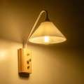 GLOBOSTAR® ALESSIA 999-0178 Μοντέρνο Φωτιστικό Τοίχου - Απλίκα με Ντουί 1 x E27 AC 220-240V IP20 - Μπεζ & Λευκό - Μ18 x Π26 x Υ29cm GLOBOSTAR® ALESSIA 999-0178 Μοντέρνο Φωτιστικό Τοίχου - Απλίκα με Ντουί 1 x E27 AC 220-240V IP20 - Μπεζ & Λευκό - Μ18 x Π26 x Υ29cm