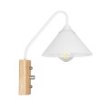 GLOBOSTAR® ALESSIA 999-0178 Μοντέρνο Φωτιστικό Τοίχου - Απλίκα με Ντουί 1 x E27 AC 220-240V IP20 - Μπεζ & Λευκό - Μ18 x Π26 x Υ29cm GLOBOSTAR® ALESSIA 999-0178 Μοντέρνο Φωτιστικό Τοίχου - Απλίκα με Ντουί 1 x E27 AC 220-240V IP20 - Μπεζ & Λευκό - Μ18 x Π26 x Υ29cm