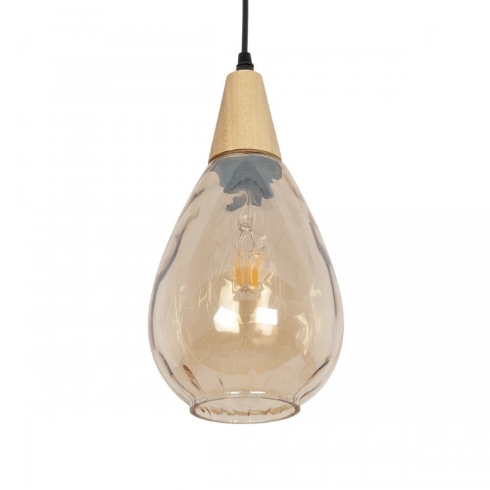 GLOBOSTAR® NOAH 999-0185 Μοντέρνο Κρεμαστό Φωτιστικό Οροφής με Ντουί 1 x E27 AC 220-240V IP20 - Μελί & Μπεζ - Μ16 x Π16 x Υ32cm GLOBOSTAR® NOAH 999-0185 Μοντέρνο Κρεμαστό Φωτιστικό Οροφής με Ντουί 1 x E27 AC 220-240V IP20 - Μελί & Μπεζ - Μ16 x Π16 x Υ32cm