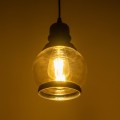 GLOBOSTAR® OLIVER 999-0186 Vintage Κρεμαστό Φωτιστικό Οροφής με Ντουί 1 x E27 AC 220-240V IP20 - Μελί & Μαύρο - Μ16 x Π16 x Υ25cm GLOBOSTAR® OLIVER 999-0186 Vintage Κρεμαστό Φωτιστικό Οροφής με Ντουί 1 x E27 AC 220-240V IP20 - Μελί & Μαύρο - Μ16 x Π16 x Υ25cm