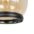 GLOBOSTAR® OLIVER 999-0186 Vintage Κρεμαστό Φωτιστικό Οροφής με Ντουί 1 x E27 AC 220-240V IP20 - Μελί & Μαύρο - Μ16 x Π16 x Υ25cm GLOBOSTAR® OLIVER 999-0186 Vintage Κρεμαστό Φωτιστικό Οροφής με Ντουί 1 x E27 AC 220-240V IP20 - Μελί & Μαύρο - Μ16 x Π16 x Υ25cm
