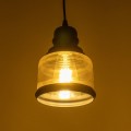 GLOBOSTAR® OLIVER 999-0187 Vintage Κρεμαστό Φωτιστικό Οροφής με Ντουί 1 x E27 AC 220-240V IP20 - Μελί & Μαύρο - Μ15 x Π15 x Υ21.5cm GLOBOSTAR® OLIVER 999-0187 Vintage Κρεμαστό Φωτιστικό Οροφής με Ντουί 1 x E27 AC 220-240V IP20 - Μελί & Μαύρο - Μ15 x Π15 x Υ21.5cm