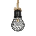 GLOBOSTAR® URBAN 999-0191 Vintage Κρεμαστό Φωτιστικό Οροφής με Ντουί 1 x E27 AC 220-240V IP20 - Μαύρο & Μπεζ - Μ15 x Π15 x Υ80cm GLOBOSTAR® URBAN 999-0191 Vintage Κρεμαστό Φωτιστικό Οροφής με Ντουί 1 x E27 AC 220-240V IP20 - Μαύρο & Μπεζ - Μ15 x Π15 x Υ80cm