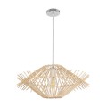 GLOBOSTAR® SASSO 999-0201 Boho Κρεμαστό Φωτιστικό Οροφής με Ντουί 1 x E27 AC 220-240V IP20 - Μπεζ - Μ50 x Π50 x Y23cm GLOBOSTAR® SASSO 999-0201 Boho Κρεμαστό Φωτιστικό Οροφής με Ντουί 1 x E27 AC 220-240V IP20 - Μπεζ - Μ50 x Π50 x Y23cm