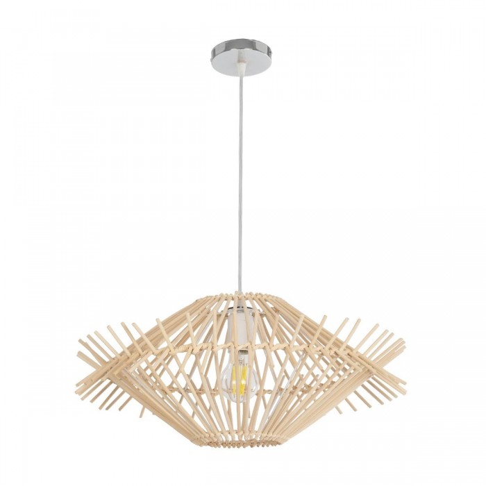 GLOBOSTAR® SASSO 999-0201 Boho Κρεμαστό Φωτιστικό Οροφής με Ντουί 1 x E27 AC 220-240V IP20 - Μπεζ - Μ50 x Π50 x Y23cm GLOBOSTAR® SASSO 999-0201 Boho Κρεμαστό Φωτιστικό Οροφής με Ντουί 1 x E27 AC 220-240V IP20 - Μπεζ - Μ50 x Π50 x Y23cm