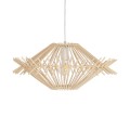 GLOBOSTAR® SASSO 999-0201 Boho Κρεμαστό Φωτιστικό Οροφής με Ντουί 1 x E27 AC 220-240V IP20 - Μπεζ - Μ50 x Π50 x Y23cm GLOBOSTAR® SASSO 999-0201 Boho Κρεμαστό Φωτιστικό Οροφής με Ντουί 1 x E27 AC 220-240V IP20 - Μπεζ - Μ50 x Π50 x Y23cm