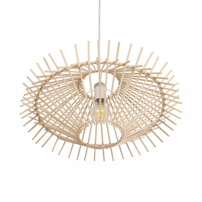 GLOBOSTAR® SASSO 999-0201 Boho Κρεμαστό Φωτιστικό Οροφής με Ντουί 1 x E27 AC 220-240V IP20 - Μπεζ - Μ50 x Π50 x Y23cm GLOBOSTAR® SASSO 999-0201 Boho Κρεμαστό Φωτιστικό Οροφής με Ντουί 1 x E27 AC 220-240V IP20 - Μπεζ - Μ50 x Π50 x Y23cm