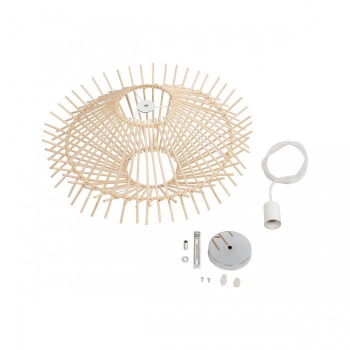 GLOBOSTAR® SASSO 999-0201 Boho Κρεμαστό Φωτιστικό Οροφής με Ντουί 1 x E27 AC 220-240V IP20 - Μπεζ - Μ50 x Π50 x Y23cm GLOBOSTAR® SASSO 999-0201 Boho Κρεμαστό Φωτιστικό Οροφής με Ντουί 1 x E27 AC 220-240V IP20 - Μπεζ - Μ50 x Π50 x Y23cm