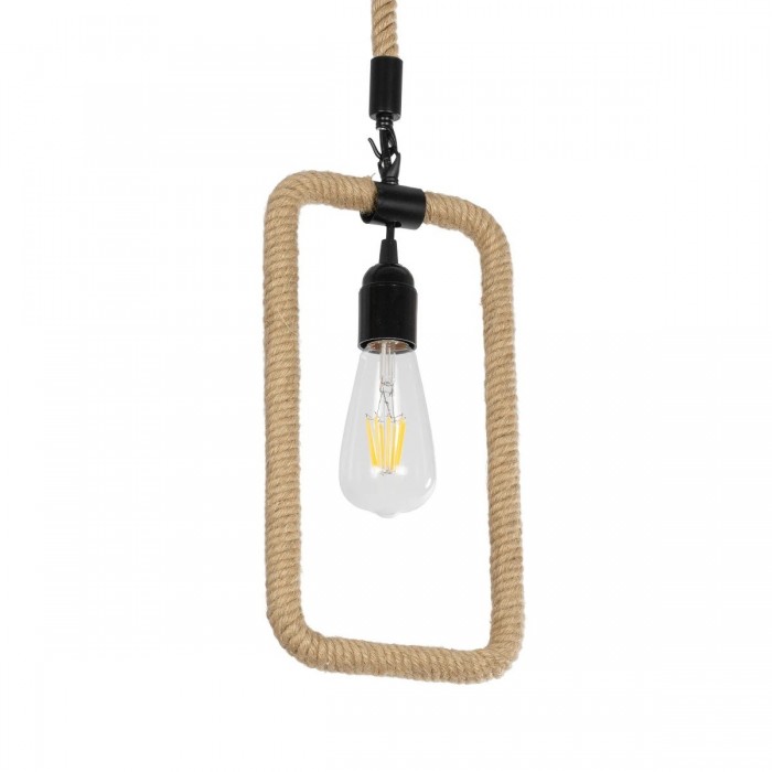 GLOBOSTAR® MALVERN 999-0234 Vintage Κρεμαστό Φωτιστικό Οροφής με Ντουί 1 x E27 AC 220-240V IP20 - Μαύρο & Μπεζ - Μ18.5 x Π4 x Υ41.5cm GLOBOSTAR® MALVERN 999-0234 Vintage Κρεμαστό Φωτιστικό Οροφής με Ντουί 1 x E27 AC 220-240V IP20 - Μαύρο & Μπεζ - Μ18.5 x Π4 x Υ41.5cm