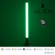 GloboStar® ALIEN-DIVA-BLACK-50-5 ALIEN Design DIVA Μοντέρνο Minimal Nordic Μεταλλικό Φωτιστικό Επιτραπέζιο - Πορτατίφ - Λαμπατέρ Μαύρο LED 8W 800lm με Ασύρματο Χειριστήριο RF & Dimmer IP20 Πράσινο Μ3 x Π1.6 x Υ50cm