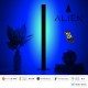 GloboStar® ALIEN-DIVA-BLACK-50-6 ALIEN Design DIVA Μοντέρνο Minimal Nordic Μεταλλικό Φωτιστικό Επιτραπέζιο - Πορτατίφ - Λαμπατέρ Μαύρο LED 8W 800lm με Ασύρματο Χειριστήριο RF & Dimmer IP20 Μπλε Μ3 x Π1.6 x Υ50cm GloboStar® ALIEN-DIVA-BLACK-50-6 ALIEN Design DIVA Μοντέρνο Minimal Nordic Μεταλλικό Φωτιστικό Επιτραπέζιο - Πορτατίφ - Λαμπατέρ Μαύρο LED 8W 800lm με Ασύρματο Χειριστήριο RF & Dimmer IP20 Μπλε Μ3 x Π1.6 x Υ50cm