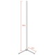 Μοντέρνο Minimal Επιδαπέδιο Μαύρο Φωτιστικό 150cm LED 30 Watt με Ασύρματο Χειριστήριο 2.4G RF & Dimmer RGBW+WW Πολύχρωμο - Ψυχρό - Ημέρας - Θερμό GloboStar ALIEN Design GLOBO-150-9 Μοντέρνο Minimal Επιδαπέδιο Μαύρο Φωτιστικό 150cm LED 30 Watt με Ασύρματο Χειριστήριο 2.4G RF & Dimmer RGBW+WW Πολύχρωμο - Ψυχρό - Ημέρας - Θερμό GloboStar ALIEN Design GLOBO-150-9