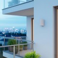 kelvo® BURANO KLV-101-0023 Φωτιστικό Τοίχου / Απλίκα για 2 Λάμπες MR16 με Ντουί GU10 AC 220-240V Αδιάβροχο IP65 - Λευκό Ματ - Μ8 x Π8 x Υ15cm kelvo® BURANO KLV-101-0023 Φωτιστικό Τοίχου / Απλίκα για 2 Λάμπες MR16 με Ντουί GU10 AC 220-240V Αδιάβροχο IP65 - Λευκό Ματ - Μ8 x Π8 x Υ15cm