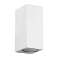 kelvo® BURANO KLV-101-0023 Φωτιστικό Τοίχου / Απλίκα για 2 Λάμπες MR16 με Ντουί GU10 AC 220-240V Αδιάβροχο IP65 - Λευκό Ματ - Μ8 x Π8 x Υ15cm kelvo® BURANO KLV-101-0023 Φωτιστικό Τοίχου / Απλίκα για 2 Λάμπες MR16 με Ντουί GU10 AC 220-240V Αδιάβροχο IP65 - Λευκό Ματ - Μ8 x Π8 x Υ15cm