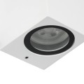 kelvo® BURANO KLV-101-0023 Φωτιστικό Τοίχου / Απλίκα για 2 Λάμπες MR16 με Ντουί GU10 AC 220-240V Αδιάβροχο IP65 - Λευκό Ματ - Μ8 x Π8 x Υ15cm kelvo® BURANO KLV-101-0023 Φωτιστικό Τοίχου / Απλίκα για 2 Λάμπες MR16 με Ντουί GU10 AC 220-240V Αδιάβροχο IP65 - Λευκό Ματ - Μ8 x Π8 x Υ15cm