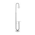 kelvo® CORDELIA KLV-102-0005 Επιδαπέδιο Φωτιστικό για Λάμπα με Ντουί 1 x E27 AC 220-240V IP20 - Μαύρο Ματ & Λευκό - Μ30 x Π34 x Υ180cm kelvo® CORDELIA KLV-102-0005 Επιδαπέδιο Φωτιστικό για Λάμπα με Ντουί 1 x E27 AC 220-240V IP20 - Μαύρο Ματ & Λευκό - Μ30 x Π34 x Υ180cm