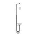 kelvo® CORDELIA KLV-102-0005 Επιδαπέδιο Φωτιστικό για Λάμπα με Ντουί 1 x E27 AC 220-240V IP20 - Μαύρο Ματ & Λευκό - Μ30 x Π34 x Υ180cm kelvo® CORDELIA KLV-102-0005 Επιδαπέδιο Φωτιστικό για Λάμπα με Ντουί 1 x E27 AC 220-240V IP20 - Μαύρο Ματ & Λευκό - Μ30 x Π34 x Υ180cm