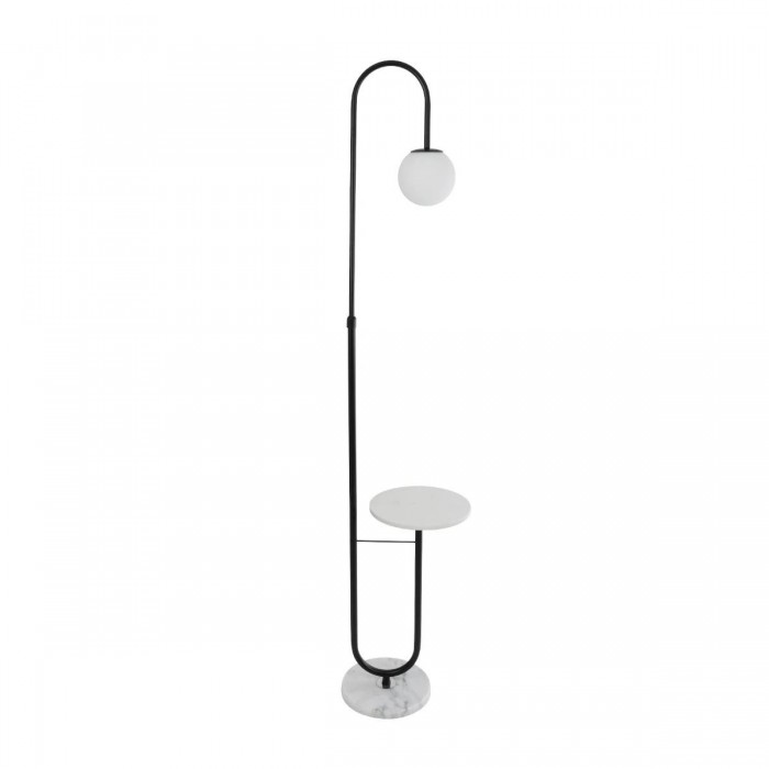 kelvo® CORDELIA KLV-102-0005 Επιδαπέδιο Φωτιστικό για Λάμπα με Ντουί 1 x E27 AC 220-240V IP20 - Μαύρο Ματ & Λευκό - Μ30 x Π34 x Υ180cm kelvo® CORDELIA KLV-102-0005 Επιδαπέδιο Φωτιστικό για Λάμπα με Ντουί 1 x E27 AC 220-240V IP20 - Μαύρο Ματ & Λευκό - Μ30 x Π34 x Υ180cm