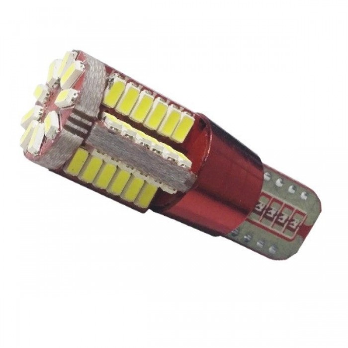 Λαμπτήρας LED T10 57 SMD 3014 Can Bus 12 Volt Ψυχρό Λευκό GloboStar 21219 Λαμπτήρας LED T10 57 SMD 3014 Can Bus 12 Volt Ψυχρό Λευκό GloboStar 21219
