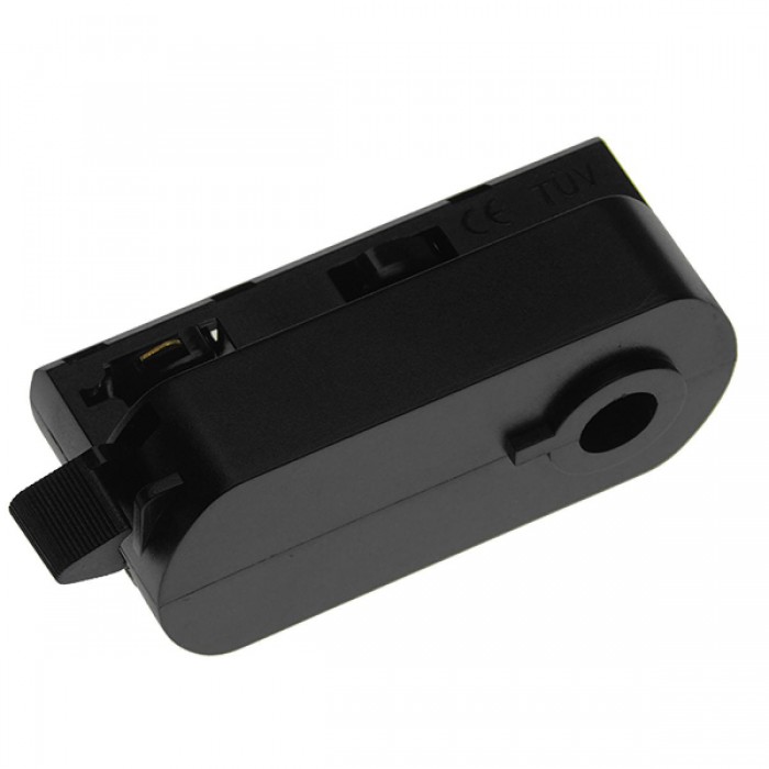 GloboStar S-40054 Διφασικός Connector 3 Καλωδίων Αντάπτορας Κρέμασης Φωτιστικών για Μαύρη Ράγα Οροφής GloboStar S-40054 Διφασικός Connector 3 Καλωδίων Αντάπτορας Κρέμασης Φωτιστικών για Μαύρη Ράγα Οροφής