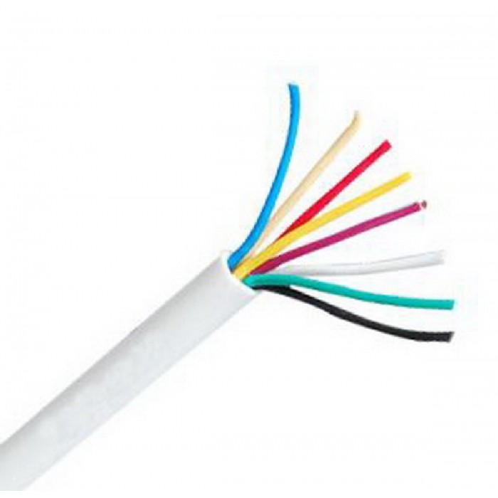 ANGA ST-A803 Καλώδιο Συναγερμού 8 x 0.22mm (100μ) CCA/PVC