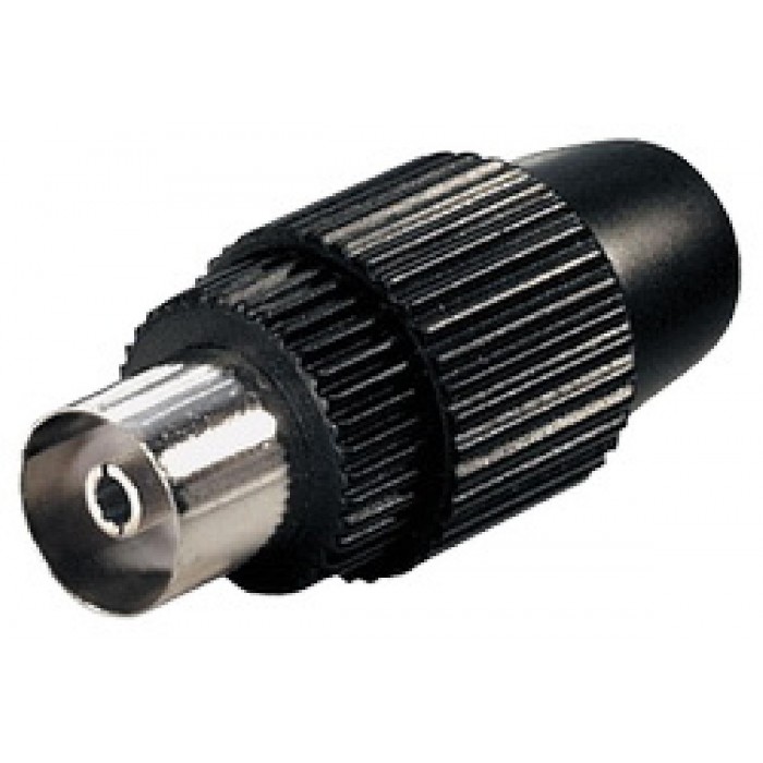 IEC (TV - RF) θηλυκό Μαύρο