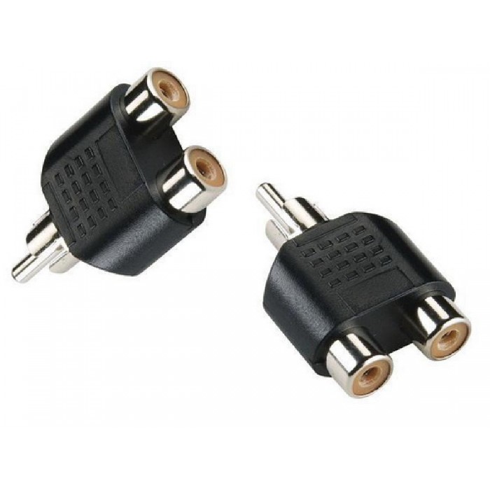 RCA αρσενικό σε 2x RCA θηλυκά