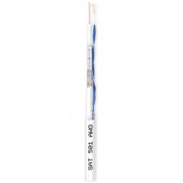 Καλώδιο CAVEL SAT501AWG (200μ) Διάμετρος : 6,00mm x 8,20mm Aγωγός : 0,80mm + 2x 0,24mm