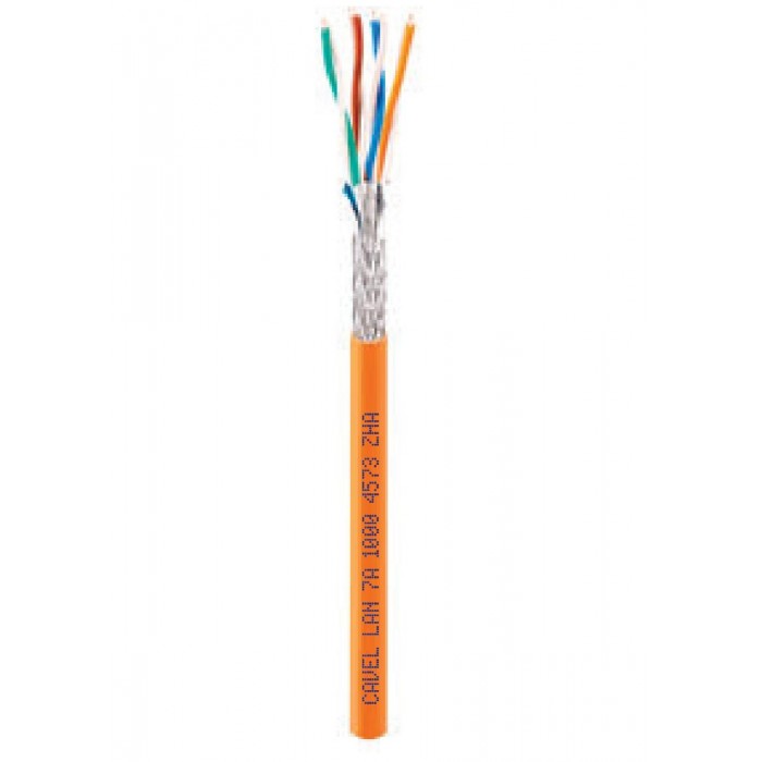 Καλώδιο Cavel LAN7A1000ZHA (100m) S/FTP Cat7A ΧΑΛΚΟΣ 4Χ2ΧAWG 23/1