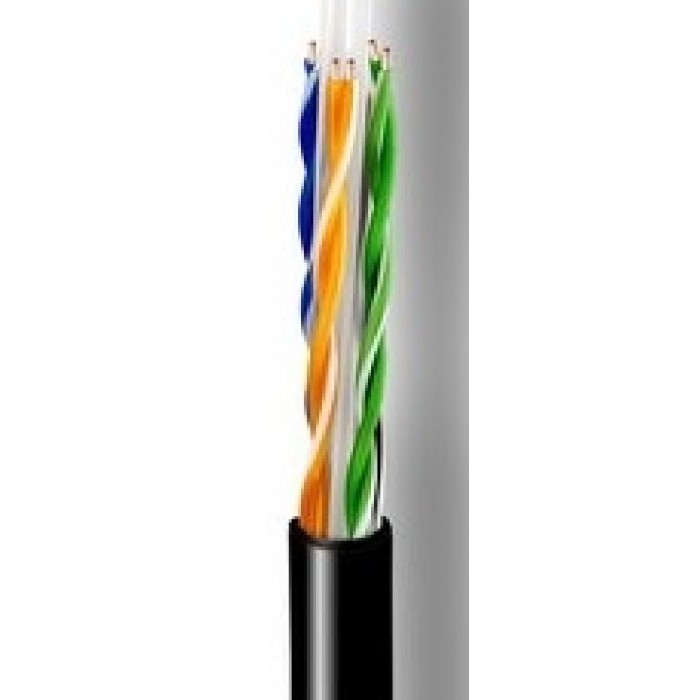 CAVEL LAN640PE U/UTP Cat6 (100μ) (4x2xAWG23) Χαλκός 0,57mm PET