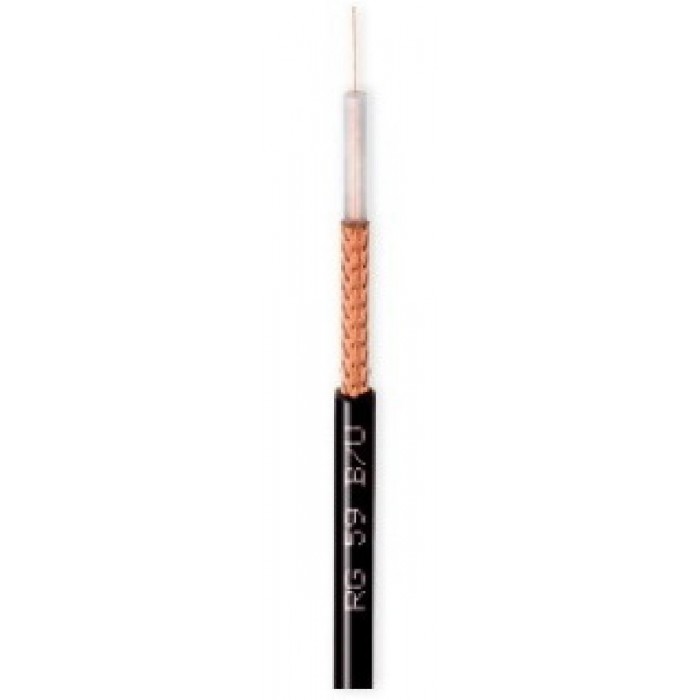 Καλώδιο CAVEL RG59B/U 75Ω (100μ) Διάμετρος : 6,15mm Aγωγός : 0,58mm