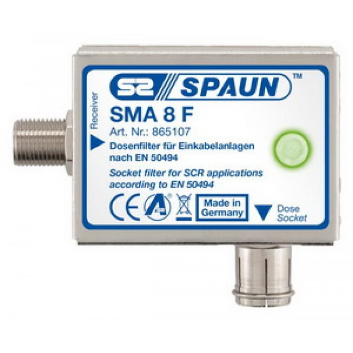 865107 SPAUN SMA8F UNISEqC SOCKET FILTER